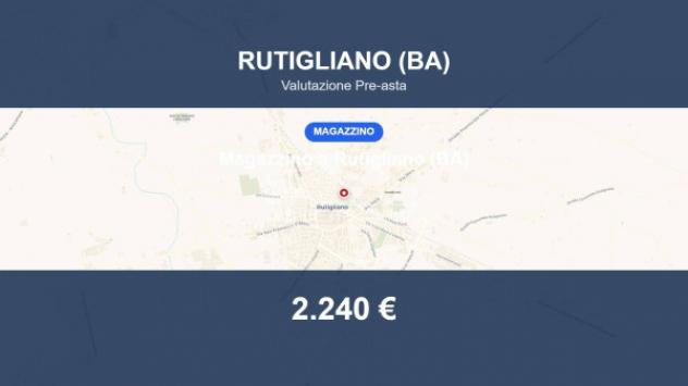 locale commerciale in vendita a Rutigliano
