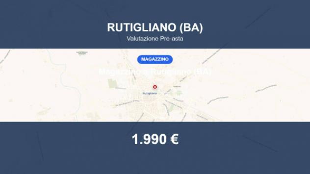 locale commerciale in vendita a Rutigliano