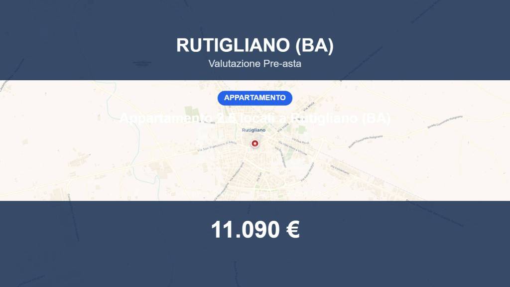 appartamento in vendita a Rutigliano