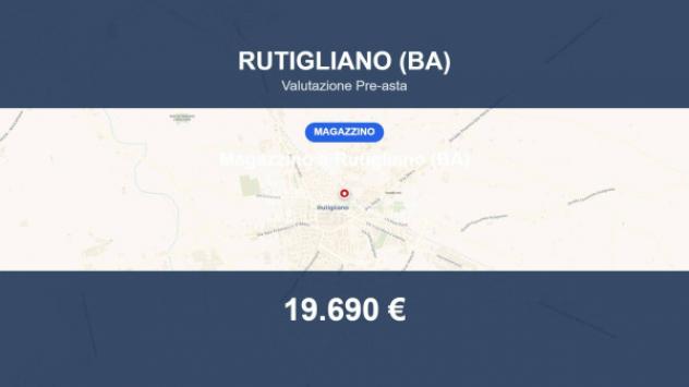 locale commerciale in vendita a Rutigliano