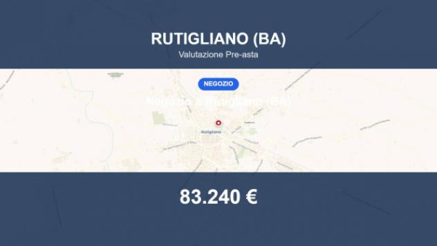 locale commerciale in vendita a Rutigliano