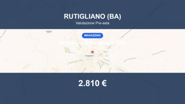 locale di sgombero in vendita a Rutigliano