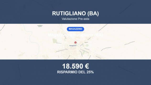 locale commerciale in vendita a Rutigliano