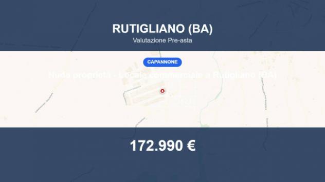 locale commerciale in vendita a Rutigliano