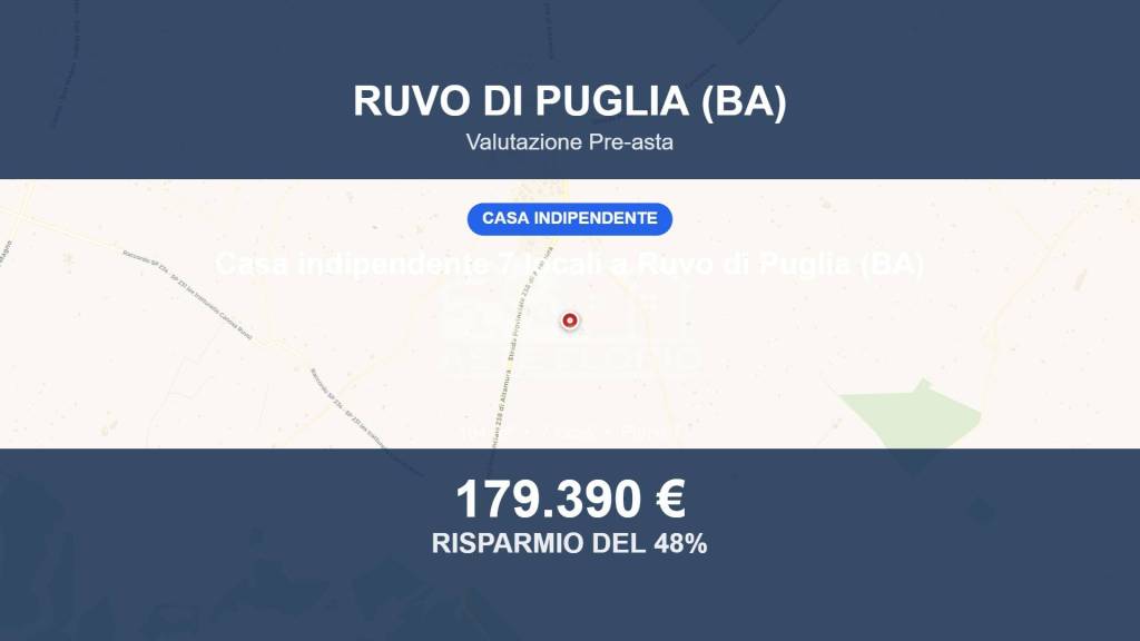 casa indipendente in vendita a Ruvo di Puglia in zona Calendano