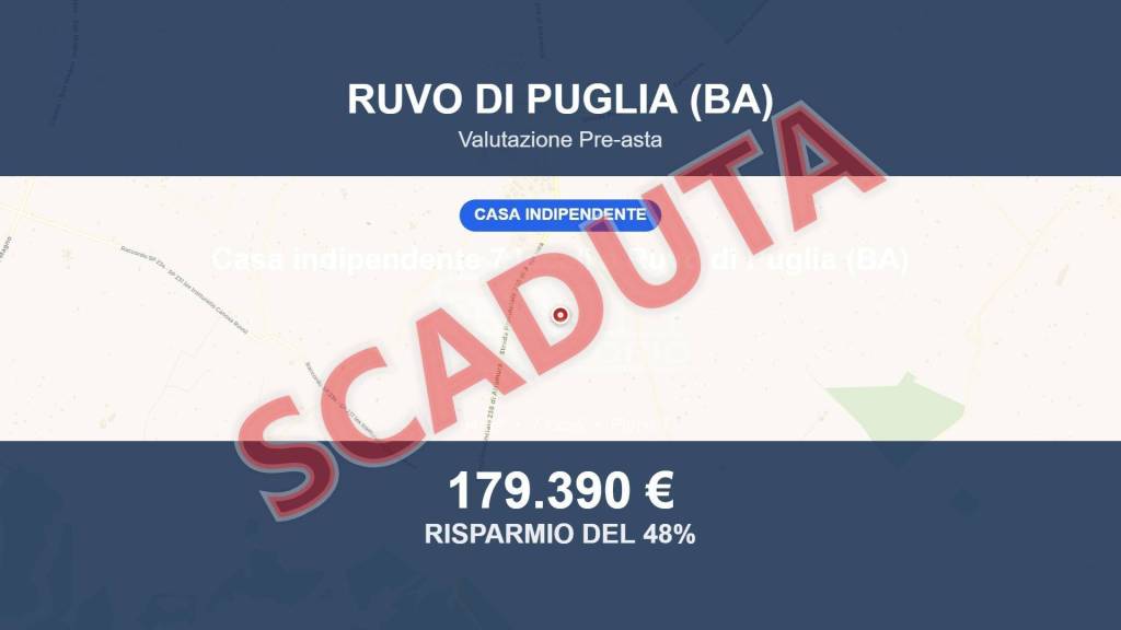 casa indipendente in vendita a Ruvo di Puglia in zona Calendano