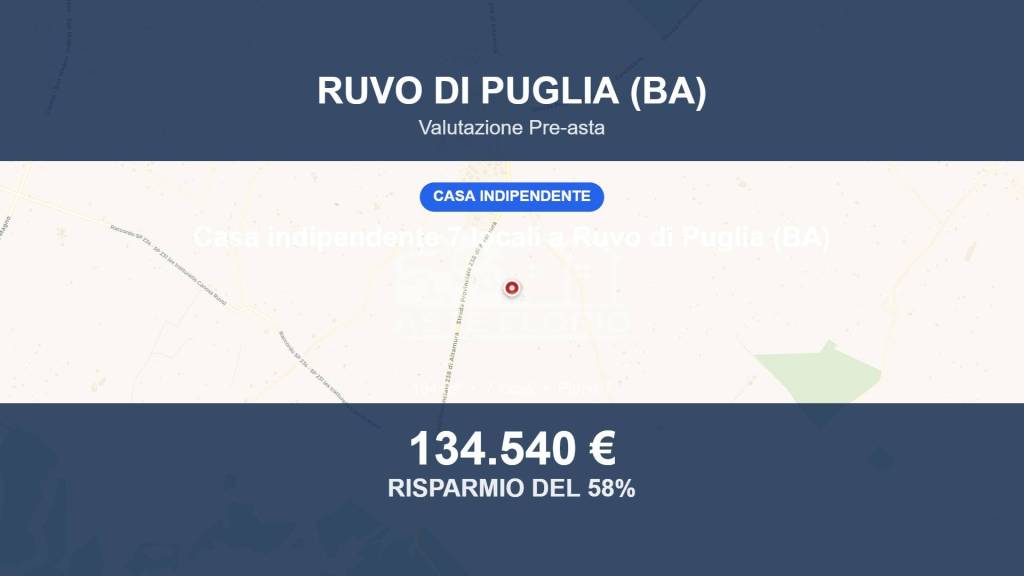 casa indipendente in vendita a Ruvo di Puglia in zona Calendano