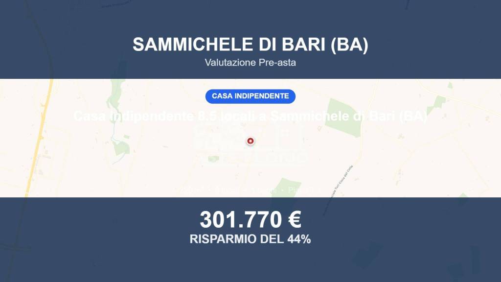 casa indipendente in vendita a Sammichele di Bari