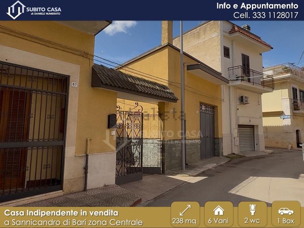 casa indipendente in vendita a Sannicandro di Bari