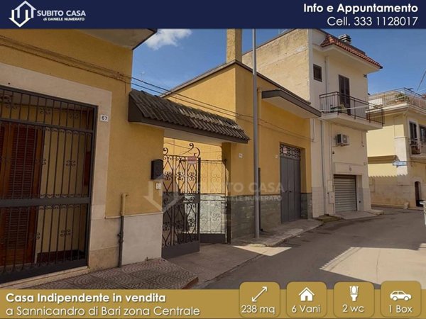 casa indipendente in vendita a Sannicandro di Bari