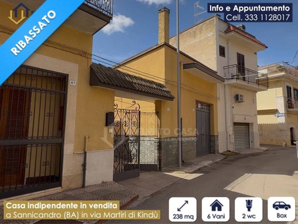 casa indipendente in vendita a Sannicandro di Bari