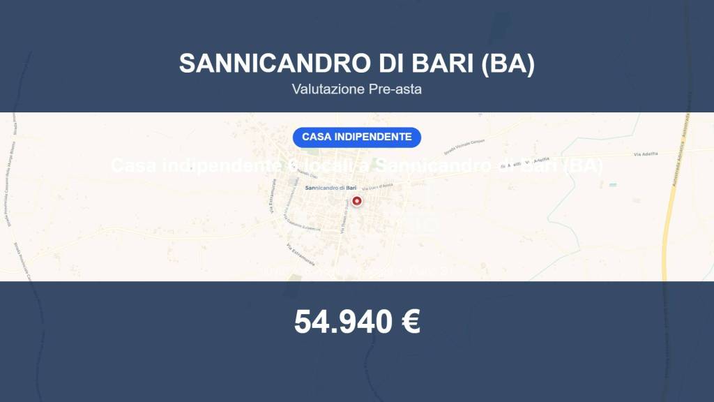 casa indipendente in vendita a Sannicandro di Bari