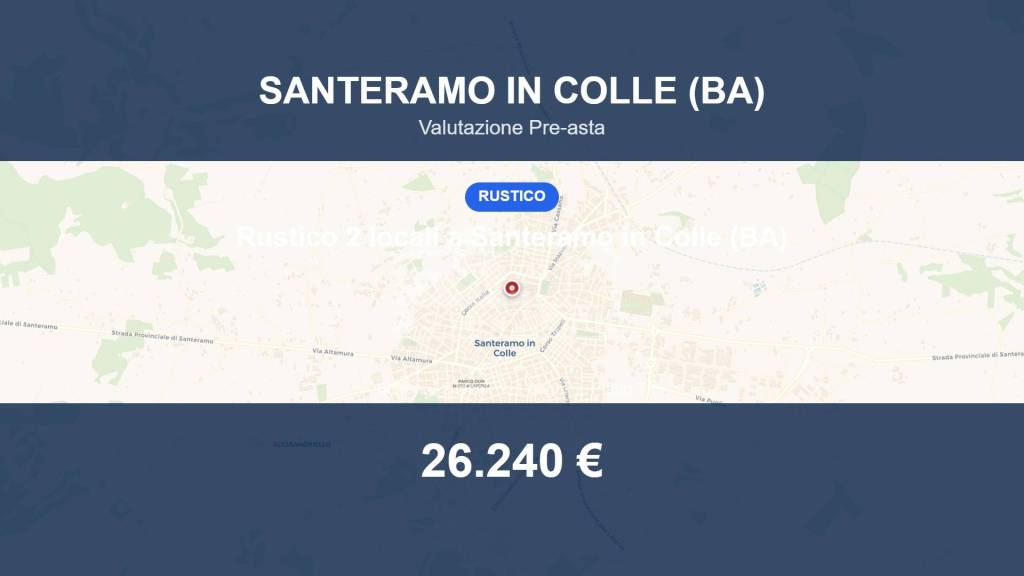 casa indipendente in vendita a Santeramo in Colle