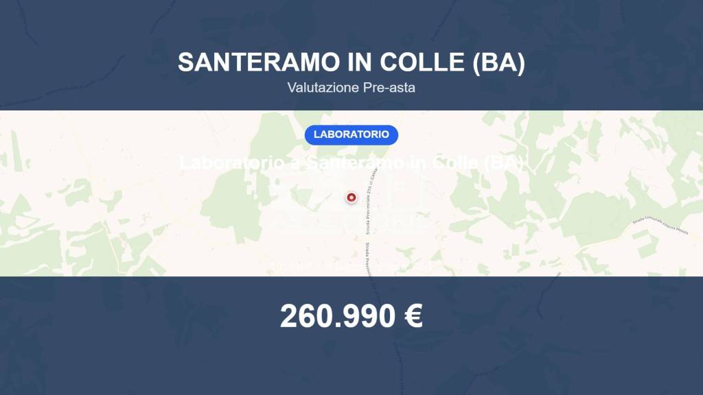 negozio in vendita a Santeramo in Colle