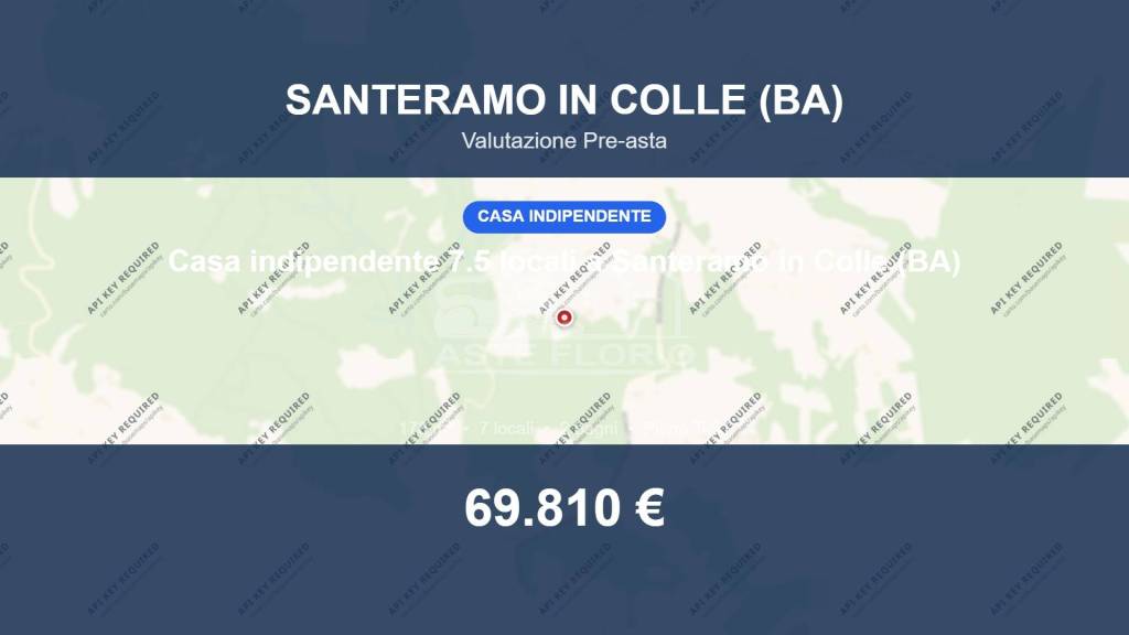 casa indipendente in vendita a Santeramo in Colle