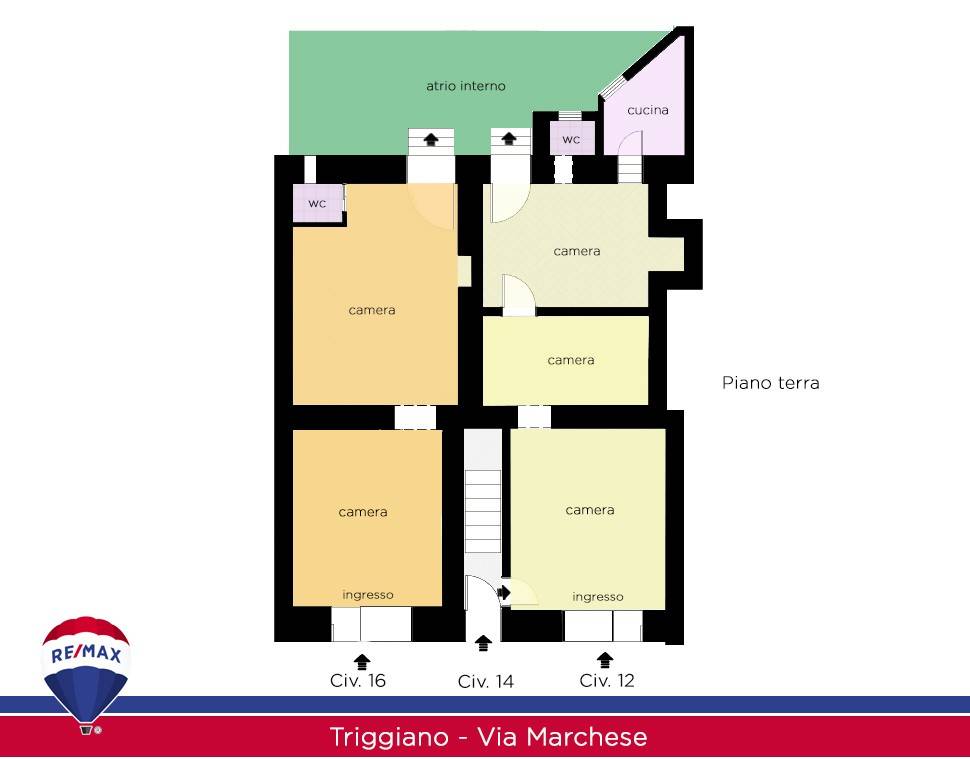 intera palazzina in vendita a Triggiano