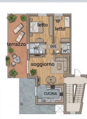 appartamento in vendita a Triggiano