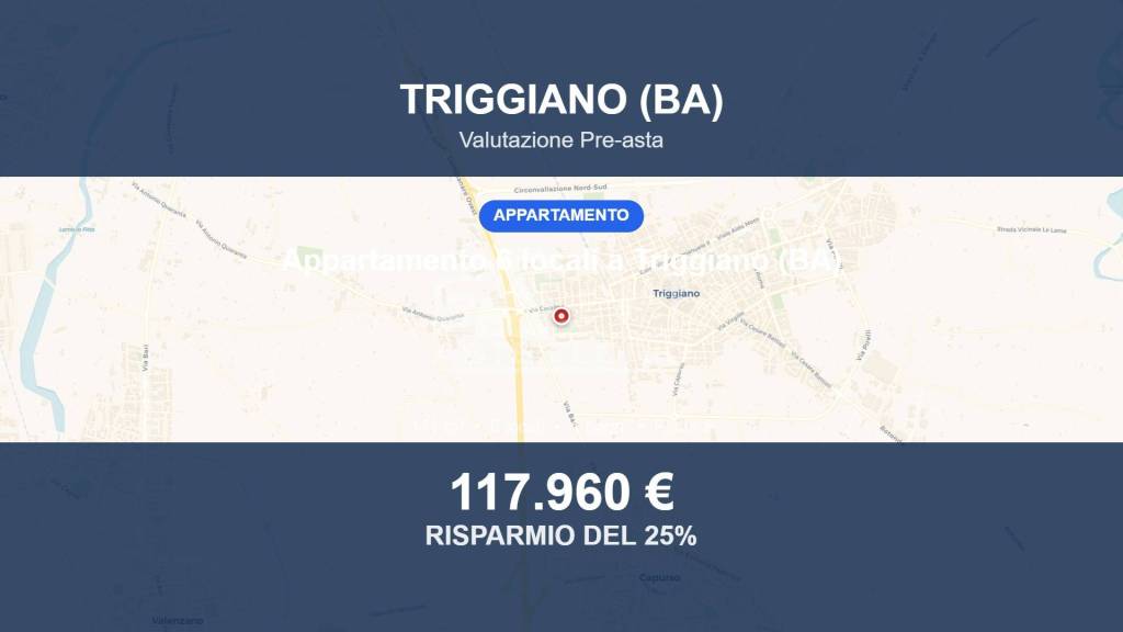 appartamento in vendita a Triggiano