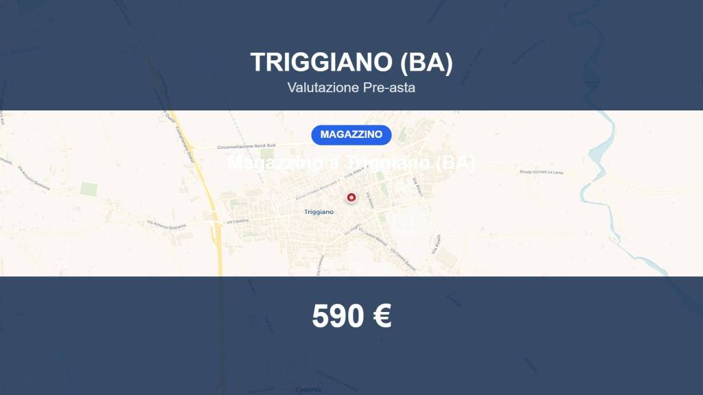 locale commerciale in vendita a Triggiano