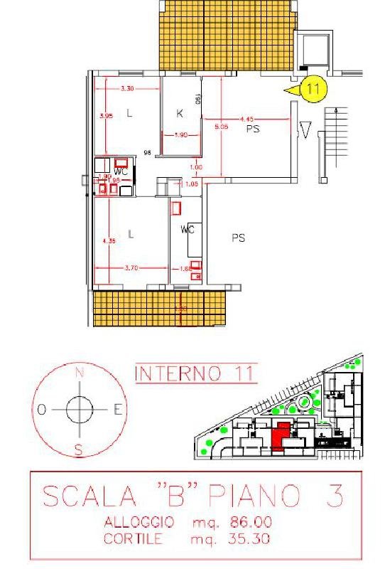 appartamento in vendita a Turi