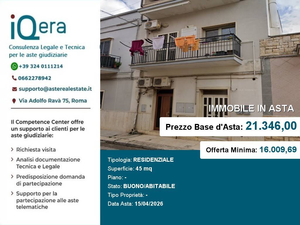 appartamento in vendita a Turi