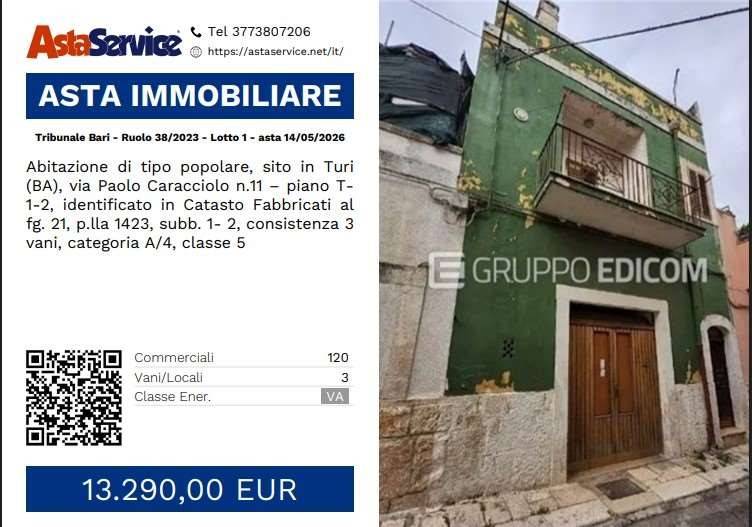 appartamento in vendita a Turi