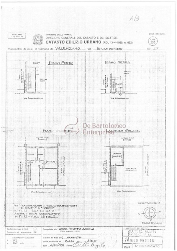 appartamento in vendita a Valenzano