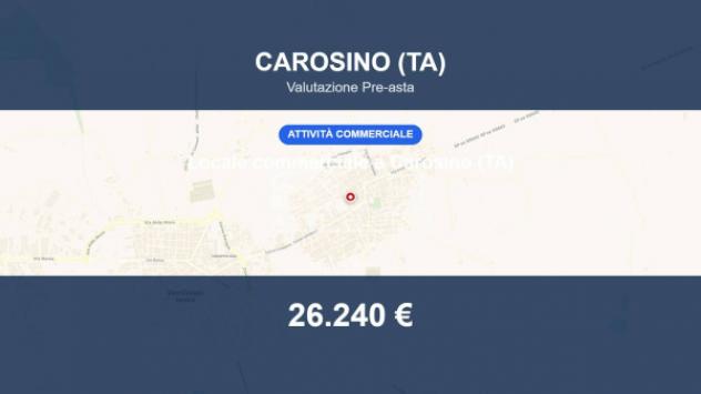 locale commerciale in vendita a Carosino