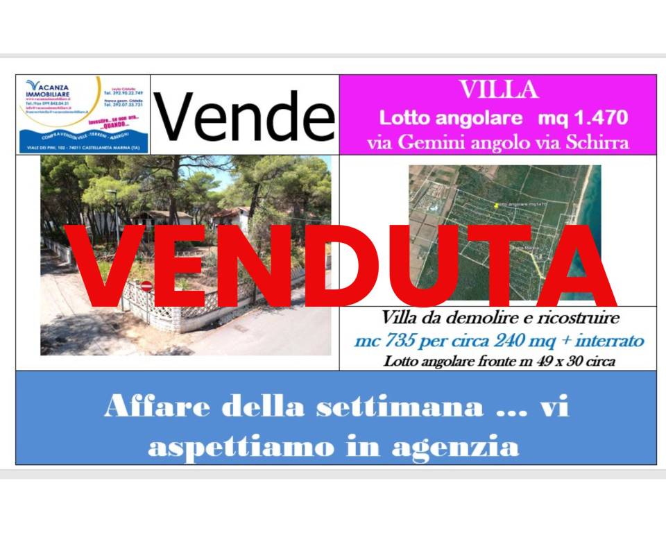 casa indipendente in vendita a Castellaneta