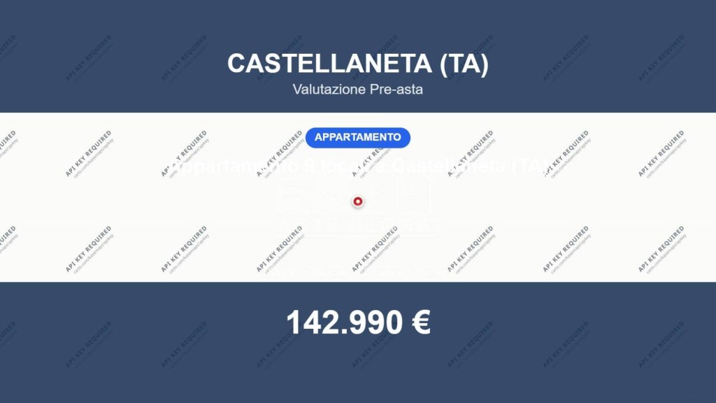 appartamento in vendita a Castellaneta