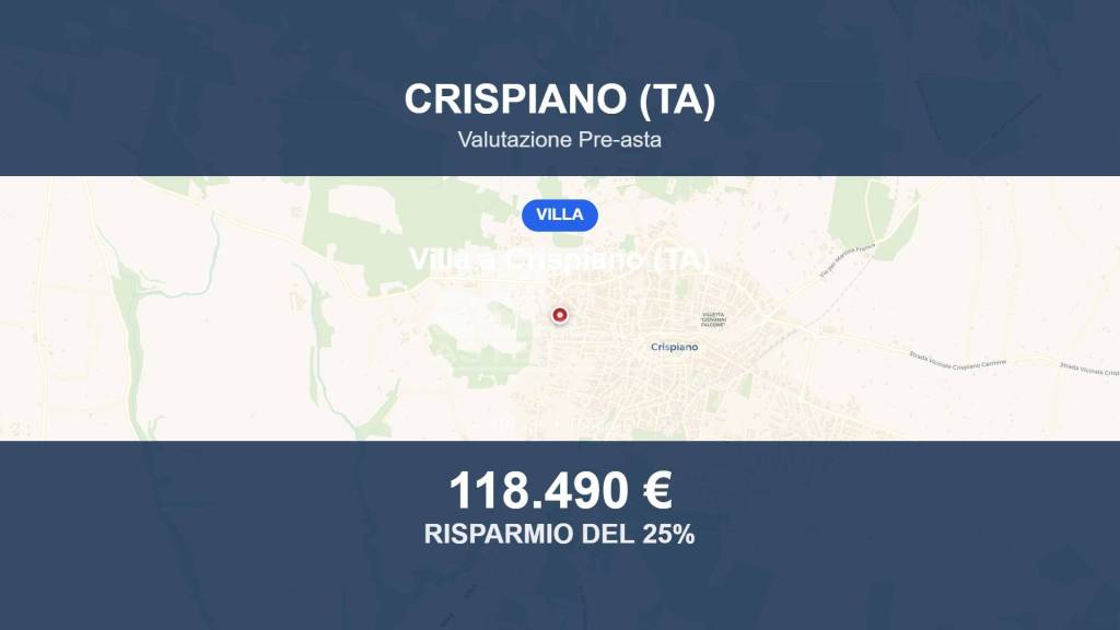 casa indipendente in vendita a Crispiano