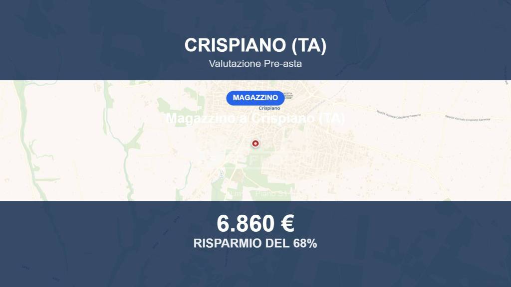 locale commerciale in vendita a Crispiano