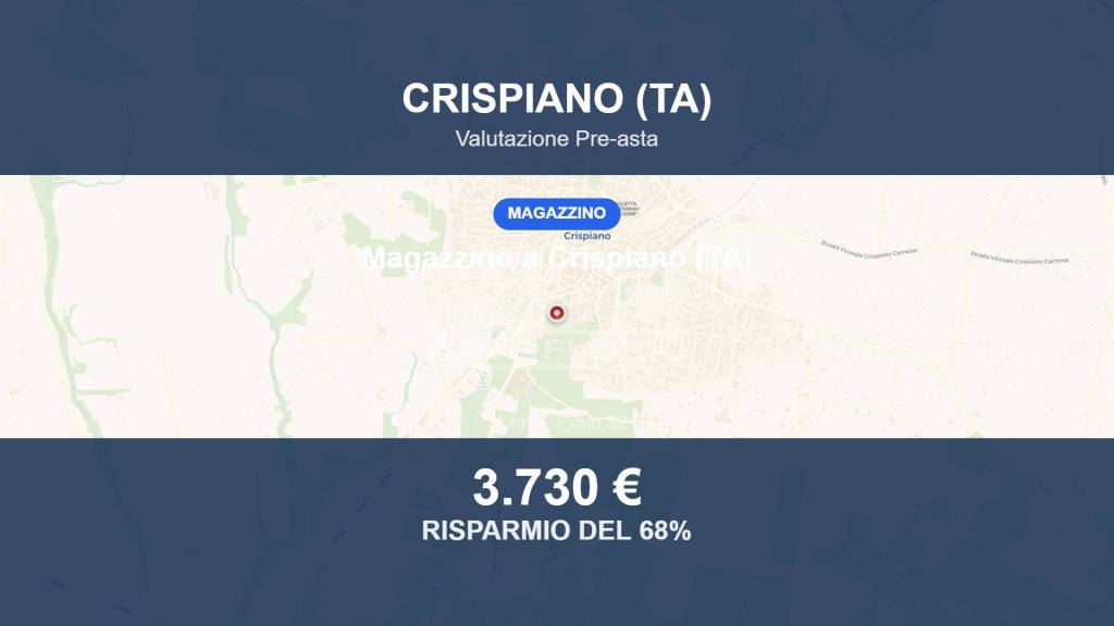 locale commerciale in vendita a Crispiano