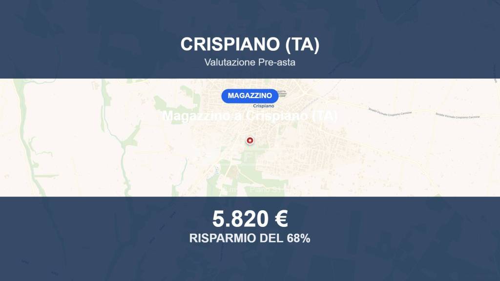 locale commerciale in vendita a Crispiano