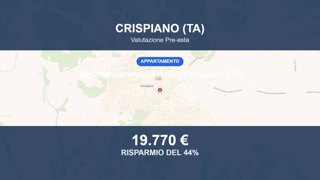 appartamento in vendita a Crispiano