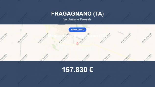 locale commerciale in vendita a Fragagnano