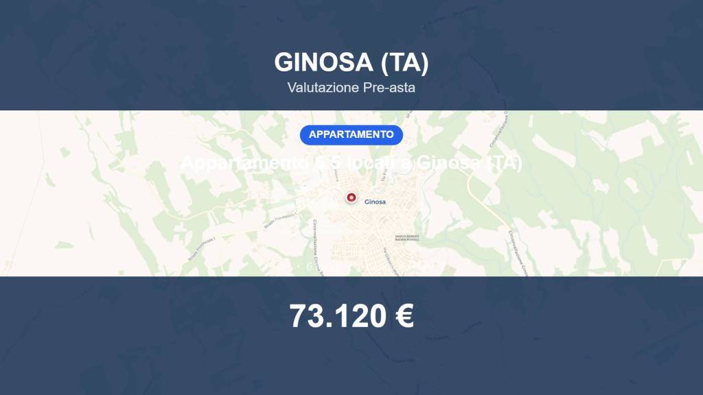 appartamento in vendita a Ginosa