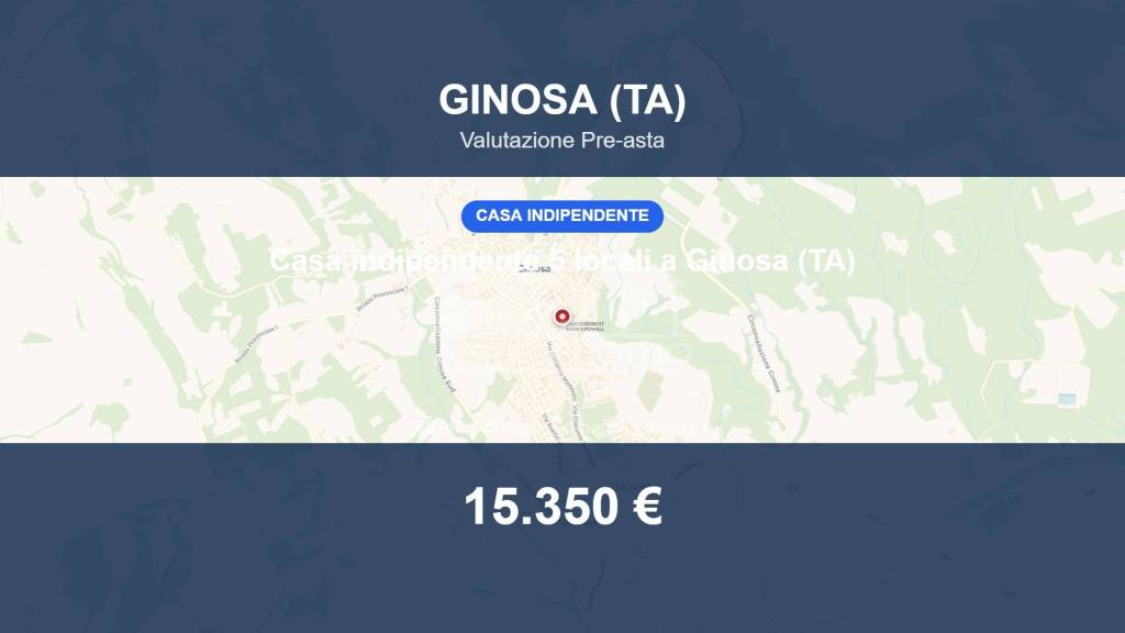 casa indipendente in vendita a Ginosa