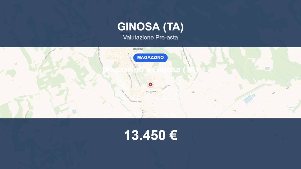 locale di sgombero in vendita a Ginosa