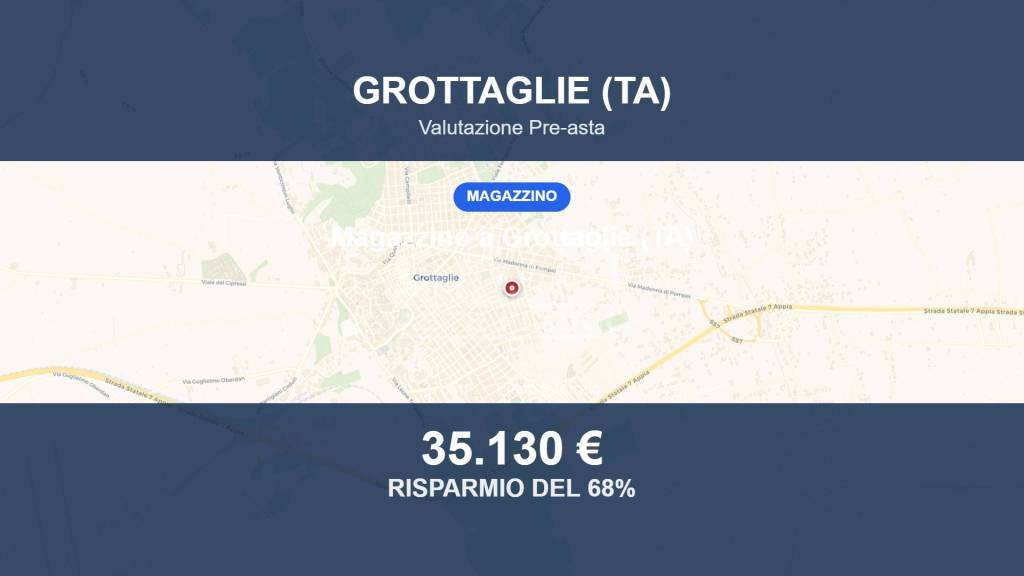 locale di sgombero in vendita a Grottaglie