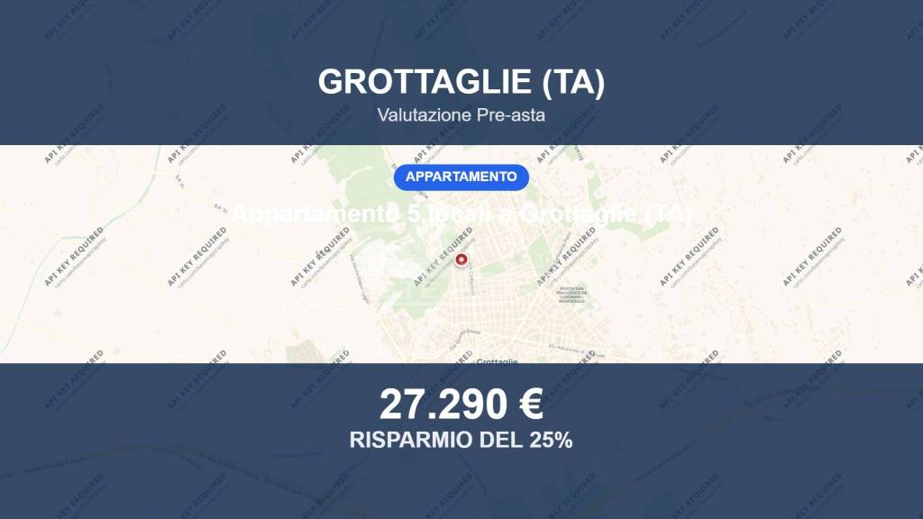 appartamento in vendita a Grottaglie