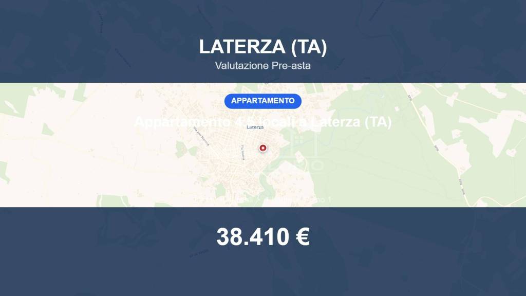 appartamento in vendita a Laterza