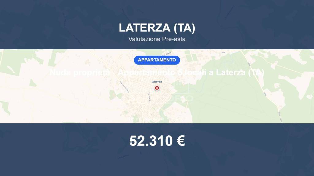 appartamento in vendita a Laterza