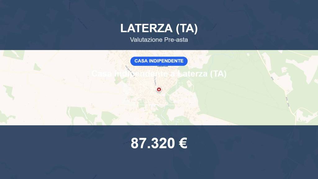 casa indipendente in vendita a Laterza