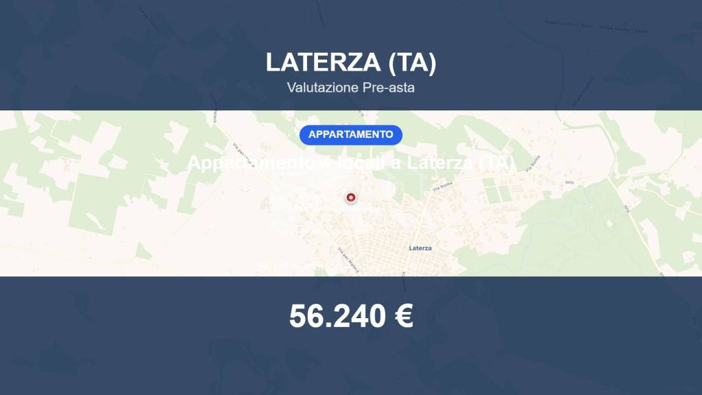 appartamento in vendita a Laterza