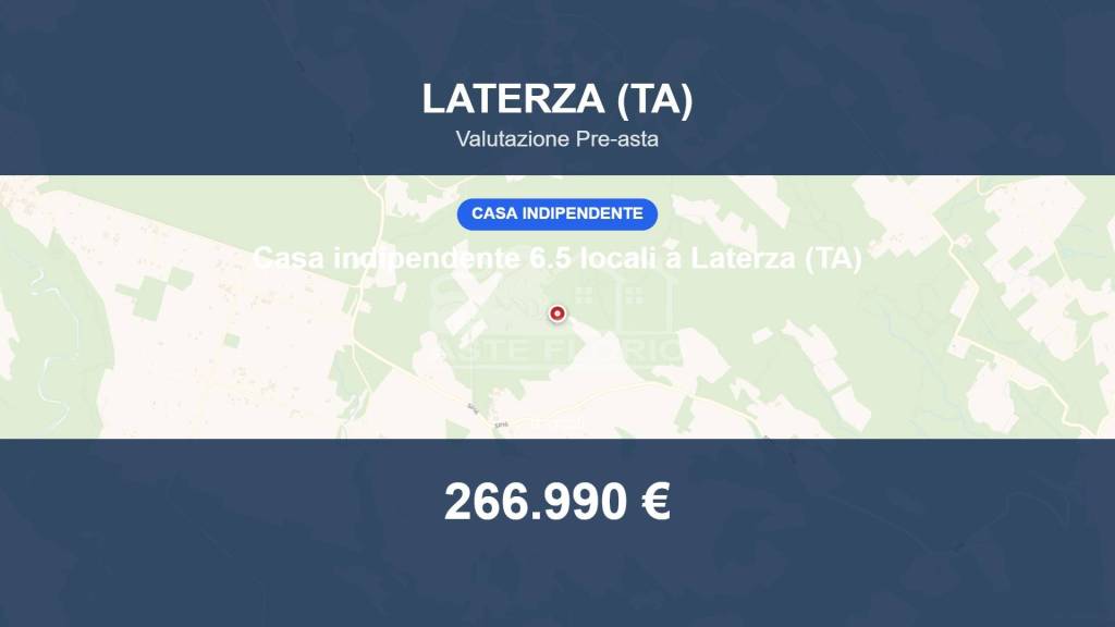 pentavano in vendita a Laterza