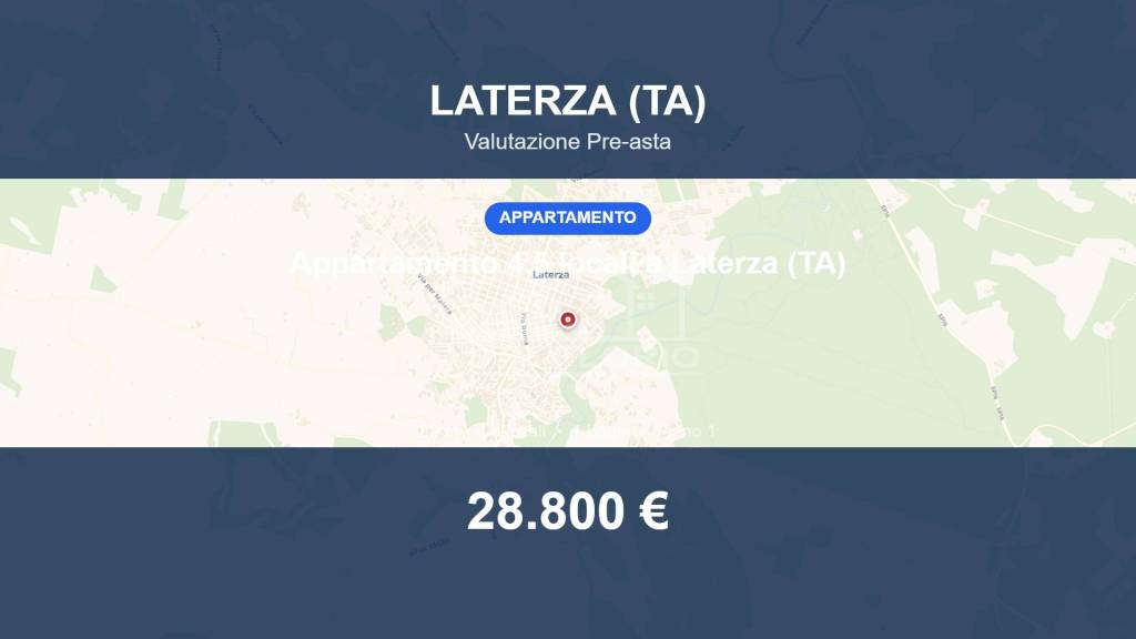 appartamento in vendita a Laterza
