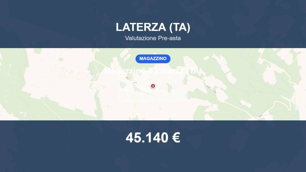 locale commerciale in vendita a Laterza