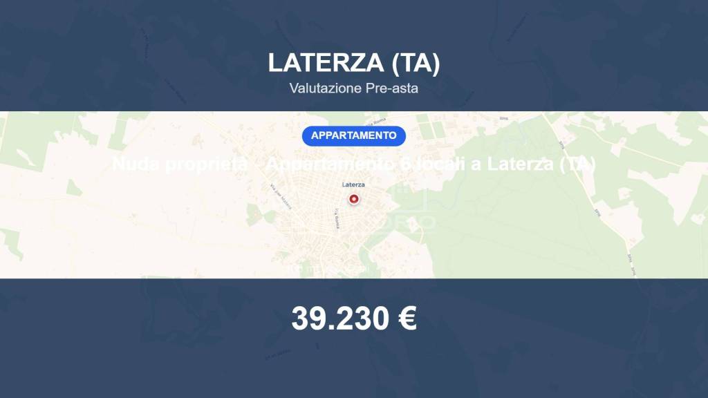 appartamento in vendita a Laterza