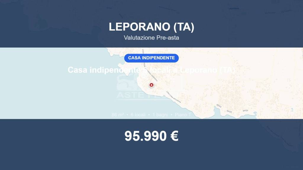 casa indipendente in vendita a Leporano